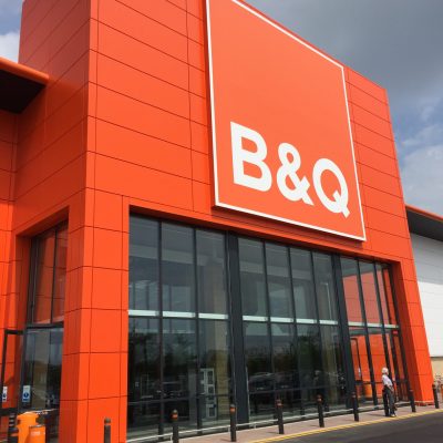 RETAIL - Curtain Walling - B&Q Bristol